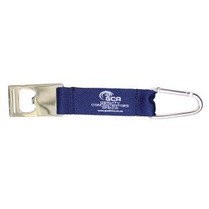 BOTTLE OPENER CARABINER WITH 1 COL