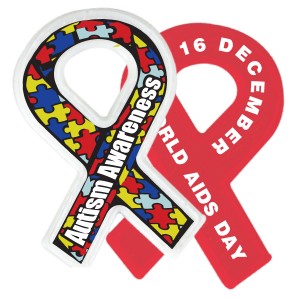 awareness ribbon with magnet